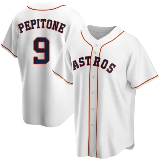 Joe Pepitone Houston Astros Women's Backer Slim Fit T-Shirt - Ash
