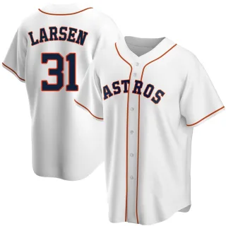 Don Larsen Houston Astros Youth Navy Backer T-Shirt 
