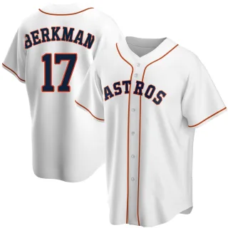 Lance Berkman Houston Astros Men's Navy Backer Long Sleeve T-Shirt 